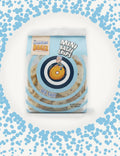 Bag of Eccentric Bagel Mini Chips in Sea Salt flavor