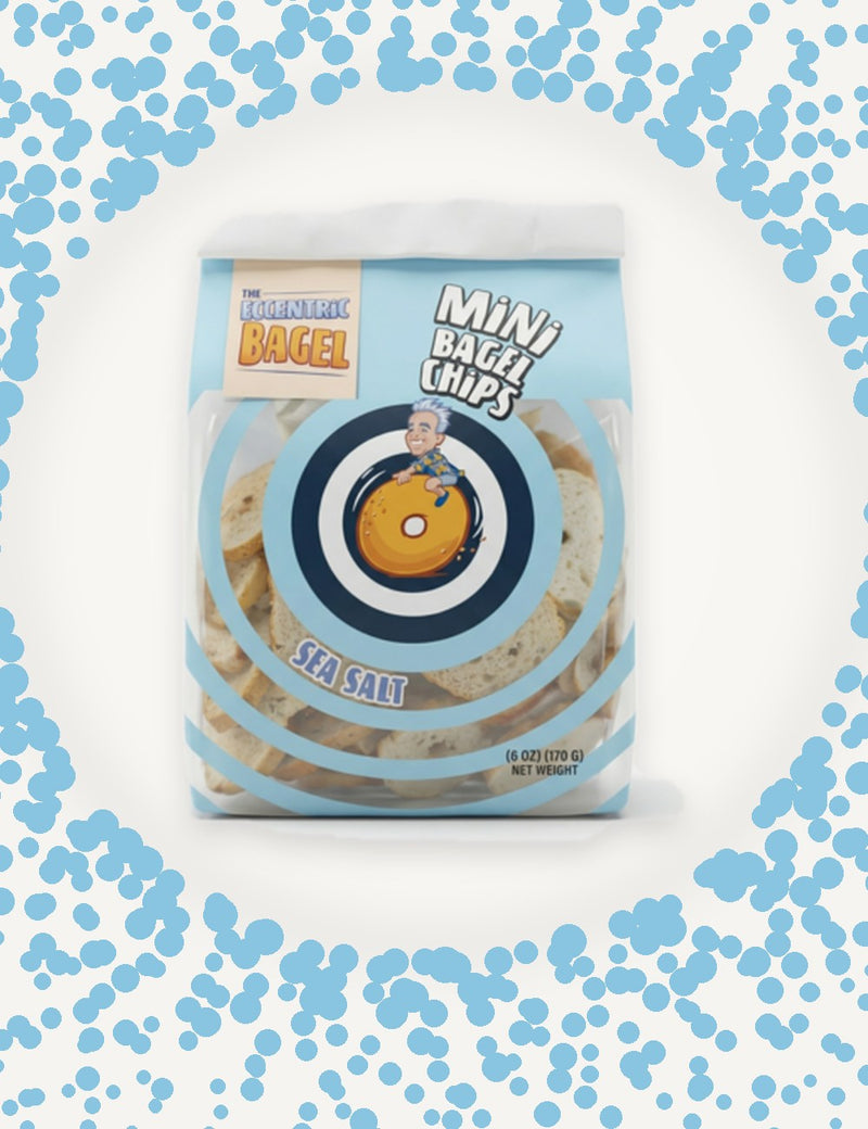 Eccentric Bagel Mini Chips – Sea Salt